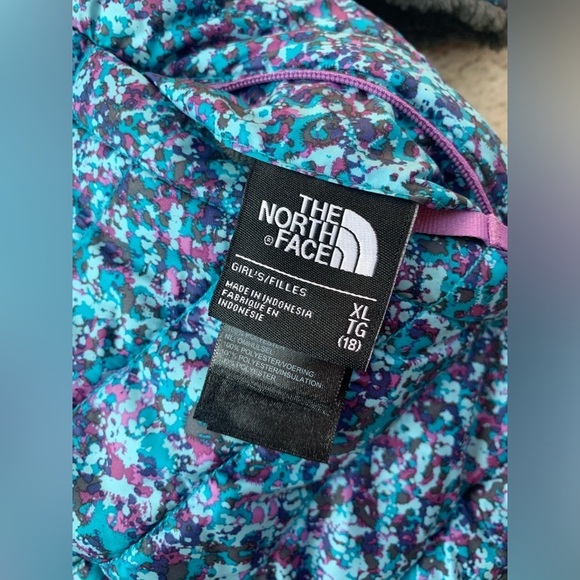 The North Face Size XL, 18, Mossbud Swirl Reversible Jacket - Picture 5 of 13